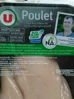 Mängden socker i 3 filets de poulet blanc