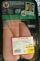 Mängden socker i 3 filets de poulet blanc