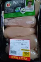 Mängden socker i Filet de poulet blanc