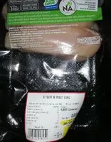 Mängden socker i Filet de poulet