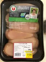 Mängden socker i 6 Filets de poulet blanc