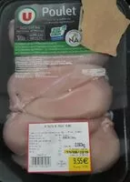 Mängden socker i Filets de poulet blanc
