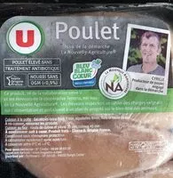 Mängden socker i Filet de poulet et blanc