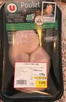 Mängden socker i Cuisses de poulet blanc