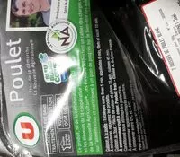 Mängden socker i Poulet issu de la démarche  La Nouvelle Agriculture