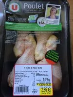 Mängden socker i Pilons de poulet