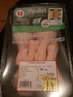 Mängden socker i 4 pilons de poulet