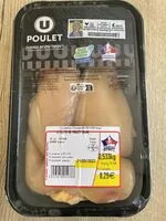 Mängden socker i 3 filets de poulet jaune