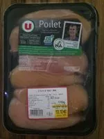 Mängden socker i Filets de poulet