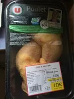 Mängden socker i 2 cuisses de poulet jaune
