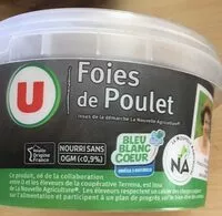 Mängden socker i Foies de poulet