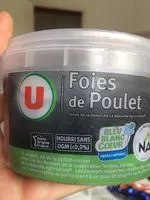 Mängden socker i Foies de poulet