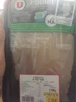 Mängden socker i Aiguillettes de poulet blanc