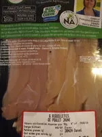 Mängden socker i aiguillettes poulet jaune