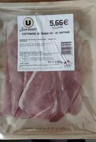 Mängden socker i Chiffonnade de jambon sec de montagne