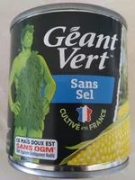 Mängden socker i Maïs doux sans sel