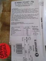 Mängden socker i Nems poulet