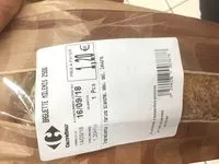 Mängden socker i Baguette