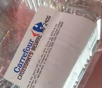 Mängden socker i Croissant au beurre