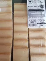Mängden socker i Raclette de Savoie IGP