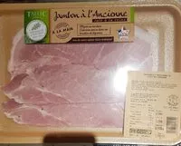 Mängden socker i Jambon à l'ancienne salé à la veine