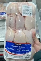 Mängden socker i Chicken Thighs bone-in skin-on