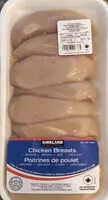 Mängden socker i Boneless, Skinless, Split, & Extra Lean Chicken Breasts