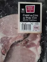 Mängden socker i Carrė de côtes de porc cuit