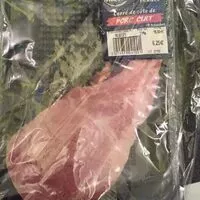 Mängden socker i Carré de côté de porc cuit