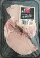 Mängden socker i Carré de cote de porc cuit qualité supérieure