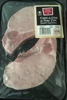 Mängden socker i Carré de côte de porc cuit