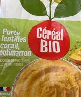 Mängden socker i Purée lentilles corail et potimarron