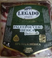 Mängden socker i Paleta de cebo ibérica deshuesada