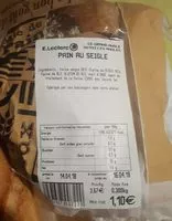 Mängden socker i PAIN AU SEIGLE