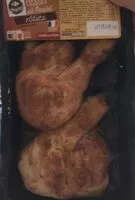 Mängden socker i Cuisses de poulet roties