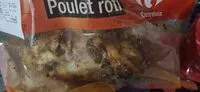 Mängden socker i Poulet Rôti Carrefour