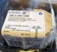 Mängden socker i Chevre fromage