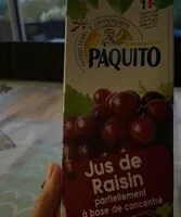 Mängden socker i Jus de raisin paquito