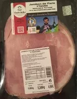 Mängden socker i Jambon de paris