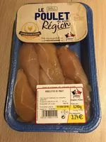 Mängden socker i Le poulet de ma region