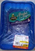 Mängden socker i Haut de cuisses de poulet