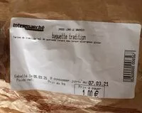 Mängden socker i Baguette tradition