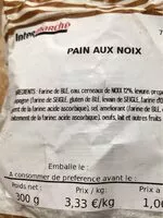 Mängden socker i Pain aux noix
