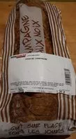 Mängden socker i Pain de campagne aux noix