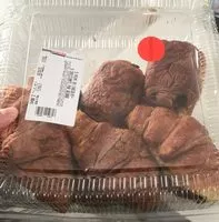 Mängden socker i Pains au choco et croissants
