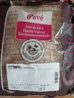 Mängden socker i Pain pavé