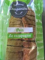 Mängden socker i Pain de campagne bio
