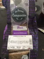 Mängden socker i Pavé Multicéréales