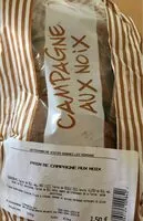 Mängden socker i Pain campagne aux noix