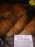Mängden socker i Pain au chocolat et croissant margarine